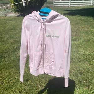 Ralph Lauren long sleeve hoodie zip up
